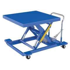 Vestil - Lifting Tables; Type: Cart ; Lift Style: Scissor ; Style: Portable Foot-Operated ; Load Capacity (Lb.): 2000.000 ; Minimum Height (Inch): 10-1/4 ; Lift Height (Inch): 34-1/4 - Exact Tool & Supply