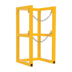 Vestil - Gas Cylinder Carts, Racks, Stands & Holders; Type: Cylinder Barricade Rack ; Fits Cylinder Diameter: 4, 5, 6, 7, 8, 9, 10, 11, 12, 13, 14 (Inch); Number of Cylinders: 0 ; Width (Inch): 16-1/2 ; Width (Decimal Inch): 16.5000 ; Height (Inch): 32 - Exact Tool & Supply