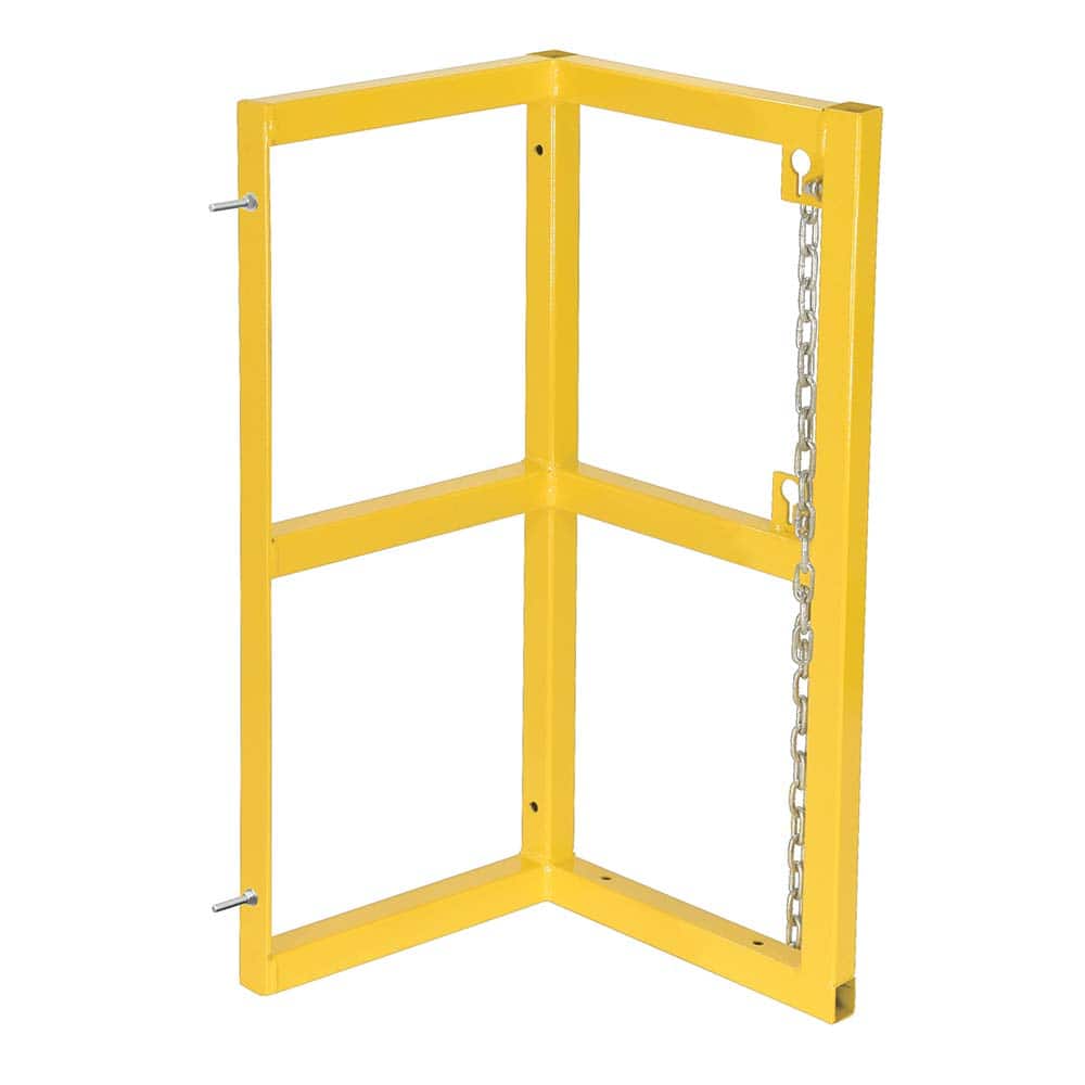 Vestil - Gas Cylinder Carts, Racks, Stands & Holders; Type: Cylinder Barricade Rack ; Fits Cylinder Diameter: 4, 5, 6, 7, 8, 9, 10, 11, 12, 13, 14 (Inch); Number of Cylinders: 0 ; Width (Inch): 15-1/4 ; Width (Decimal Inch): 15.2500 ; Height (Inch): 32 - Exact Tool & Supply