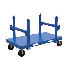 Vestil - Bar, Panel & Platform Trucks; Type: Cart ; Load Capacity (Lb.): 5000.000 ; Length: 71 (Inch); Platform Length (Inch): 68-1/4 ; Width (Inch): 39-3/16 ; Height (Inch): 44-13/16 - Exact Tool & Supply