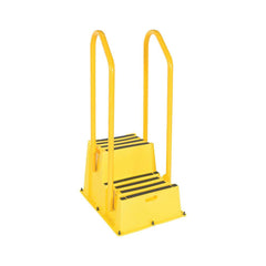 Vestil - Step Ladders; Type: Step Stand ; Height (Feet): 4' 9-1/2" ; Industry Rating: Type IA ; Load Capacity (Lb.): 500.000 ; Material: Polyethylene ; Base Spread: 25 (Inch) - Exact Tool & Supply
