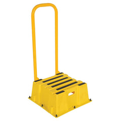 Vestil - Step Stools; Type: Step Stand ; Base Type: Rubber ; Height (Inch): 50 ; Width (Inch): 25 ; Depth (Inch): 25 ; Load Capacity (Lb.): 500.000 - Exact Tool & Supply