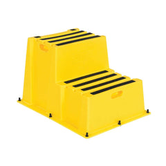 Vestil - Step Stools; Type: Step Stand ; Base Type: Rubber ; Height (Inch): 20-1/2 ; Width (Inch): 25 ; Depth (Inch): 33 ; Load Capacity (Lb.): 500.000 - Exact Tool & Supply