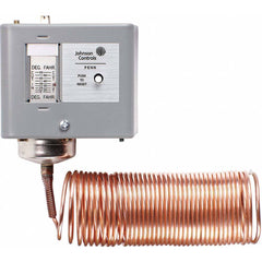 Johnson Controls - Refrigeration Temperature Controls; Capillary Length: 240 in ; Differential: 5?F - Exact Tool & Supply
