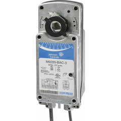 Johnson Controls - Automatic Vent Dampers; Type: Self-Centering Clamping Shaft ; Minimum Temperature (F): -40.000 ; Maximum Temperature (F): 131.000 ; Voltage: 24VAC - Exact Tool & Supply