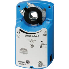 Johnson Controls - Valve Actuators; Type: Self-Centering Clamping ; For Use With: Dampers and Valves - Exact Tool & Supply