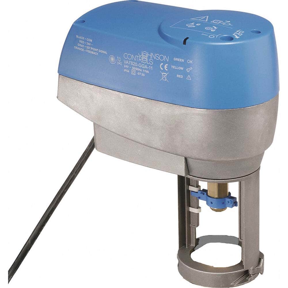 Johnson Controls - Valve Actuators; Type: Spring Return ; For Use With: Globe Valves - Exact Tool & Supply