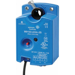 Johnson Controls - Automatic Vent Dampers; Type: Self-Centering Clamping Shaft ; Minimum Temperature (F): -4.000 ; Maximum Temperature (F): 125.000 ; Voltage: 24VAC - Exact Tool & Supply