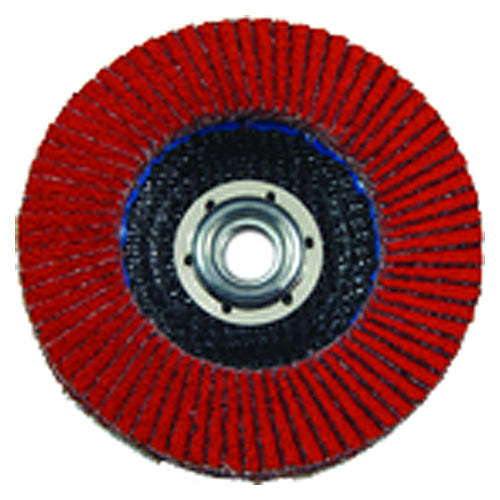 ‎3M Flap Disc 947D 40 T27 Quick Change 4-1/2″ × 5/8″-11 - Exact Tool & Supply
