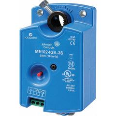 Johnson Controls - Automatic Vent Dampers; Type: Self-Centering Clamping Shaft ; Minimum Temperature (F): -4.000 ; Maximum Temperature (F): 125.000 ; Voltage: 24VAC - Exact Tool & Supply