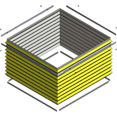Hovair - Lifting Table Accessories; Type: Safety Skirt ; For Use With: Used for Lift Tables 05-4470E, 05-7720E, 05-8065E, 05-8105E, 05-8110E - Exact Tool & Supply