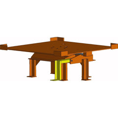 Hovair - Lifting Tables; Type: Mech. Rotate Table ; Lift Style: Scissor ; Style: Pneumatic ; Load Capacity (Lb.): 4000.000 ; Minimum Height (Decimal Inch): 18.0000 ; Lift Height (Inch): 18.00 - Exact Tool & Supply