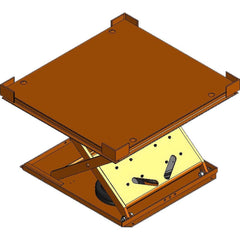 Hovair - Lifting Tables; Type: Lift Table only ; Lift Style: Scissor ; Style: Pneumatic ; Load Capacity (Lb.): 2000.000 ; Minimum Height (Decimal Inch): 8.5000 ; Lift Height (Inch): 32.5 - Exact Tool & Supply