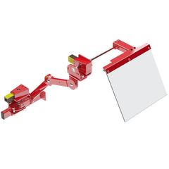 Rockford Systems - Chip Guards & Cutting-Point Shields; Type: Shield & Mount ; Shield Style: Flat ; Base Type: Direct Mount ; Shield Material: Polycarbonate ; Shield Width (Inch): 12 ; Shield Length (Inch): 14 - Exact Tool & Supply