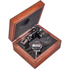 Starrett - Indicator & Base Kits; Indicator Type: Electronic ; Dial Graduation (Decimal Inch): 0.000500 ; Dial Graduation (mm): 0.0100 ; Minimum Measurement (Decimal Inch): 0.00 ; Maximum Measurement (Inch): 0.5 ; Maximum Measurement (Decimal Inch): 0.5 - Exact Tool & Supply