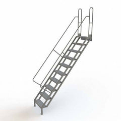 TRI-ARC - Rolling & Wall Mounted Ladders & Platforms Type: Stairway Slope Ladder Style: Stair Unit - Exact Tool & Supply