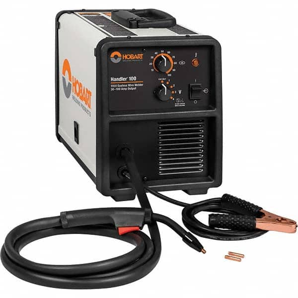 Hobart Welding Products - MIG Welders Amperage Rating: 30-100 Output Current: DC - Exact Tool & Supply