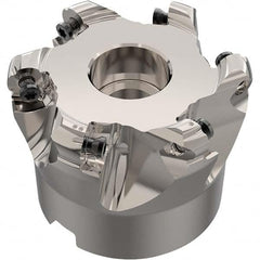Seco - Indexable Copy Face Mills Cutting Diameter (mm): 40.79 Cutting Diameter (Decimal Inch): 1.6059 - Exact Tool & Supply