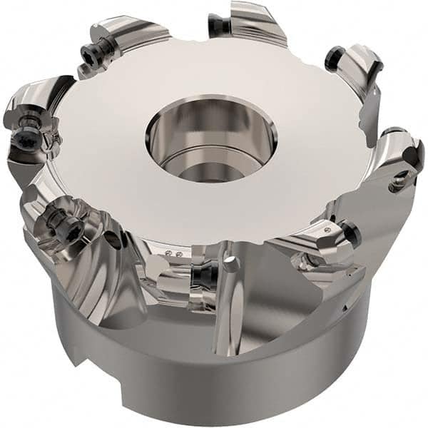Seco - Indexable Copy Face Mills Cutting Diameter (mm): 53.00 Cutting Diameter (Decimal Inch): 2.0866 - Exact Tool & Supply