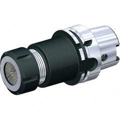 Kennametal - 0.5mm x 10mm HSK63A Taper Shank ER ER16 Collet Chuck - Exact Tool & Supply