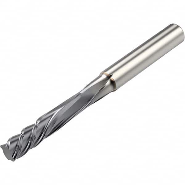Seco - 14.8mm Diam, 62mm LOC, Solid Carbide Diamond-Pattern End Mill End Router Bit - Exact Tool & Supply