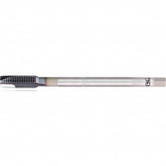 OSG - #5-40 UNC 6H 3-Flute V Finish VC-10 Spiral Point Tap - Exact Tool & Supply