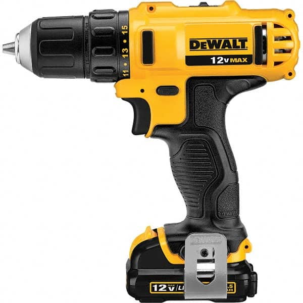 DeWALT - Cordless Drills Battery Voltage: 12 Battery Chemistry: Lithium-Ion - Exact Tool & Supply