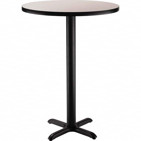 National Public Seating - Stationary Tables Type: Breakroom Material: HPL Particleboard Core w/T-Mold; Steel - Exact Tool & Supply