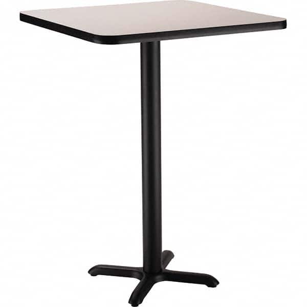National Public Seating - Stationary Tables Type: Breakroom Material: HPL Particleboard Core w/T-Mold; Steel - Exact Tool & Supply