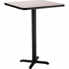 National Public Seating - Stationary Tables Type: Breakroom Material: HPL Particleboard Core w/T-Mold; Steel - Exact Tool & Supply