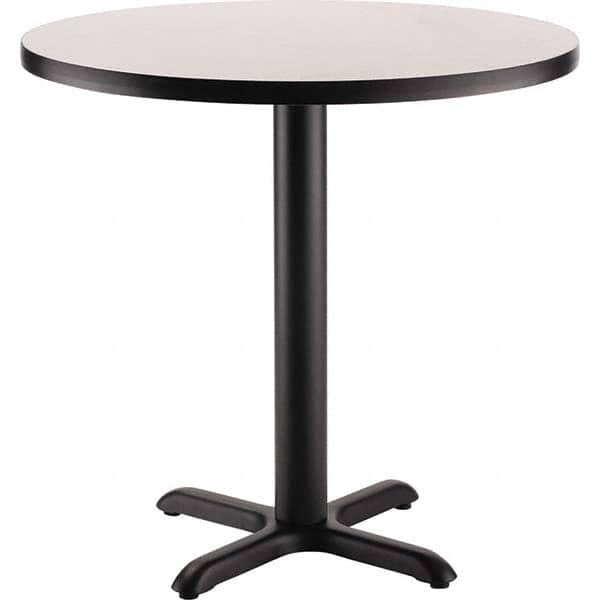 National Public Seating - Stationary Tables Type: Breakroom Material: HPL Particleboard Core w/T-Mold; Steel - Exact Tool & Supply