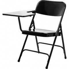 National Public Seating - Folding Chairs Pad Type: Folding Chair W/Tablet Arm Material: Steel - Exact Tool & Supply