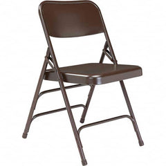 National Public Seating - Folding Chairs Pad Type: Folding Chair Material: Steel - Exact Tool & Supply