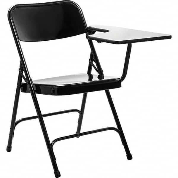 National Public Seating - Folding Chairs Pad Type: Folding Chair W/Tablet Arm Material: Steel - Exact Tool & Supply