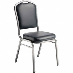National Public Seating - Stacking Chairs Type: Stack Chairs w/o Arms Seating Area Material: Vinyl - Exact Tool & Supply