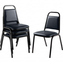 National Public Seating - Stacking Chairs Type: Stack Chairs w/o Arms Seating Area Material: Vinyl - Exact Tool & Supply
