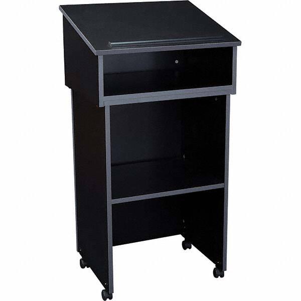 Oklahoma Sound - Lecterns Type: Full Floor Height (Inch): 47-1/2 - Exact Tool & Supply