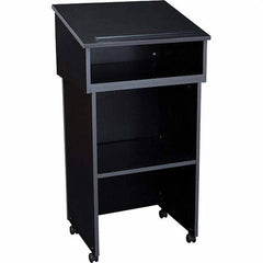Oklahoma Sound - Lecterns Type: Full Floor Height (Inch): 47-1/2 - Exact Tool & Supply