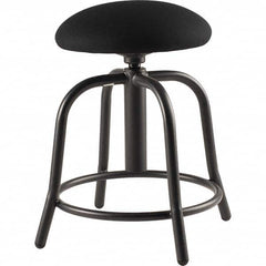 National Public Seating - Swivel & Adjustable Stools Type: Adjustable Height Swivel Stool Overall Height: 25 - Exact Tool & Supply