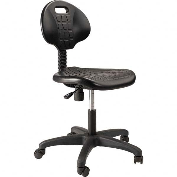 National Public Seating - Swivel & Adjustable Stools Type: Adjustable Height Swivel Stool Overall Height: 37 - Exact Tool & Supply