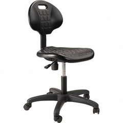 National Public Seating - Swivel & Adjustable Stools Type: Adjustable Height Swivel Stool Overall Height: 37 - Exact Tool & Supply