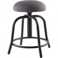 National Public Seating - Swivel & Adjustable Stools Type: Adjustable Height Swivel Stool Overall Height: 25 - Exact Tool & Supply
