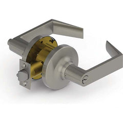 Hager - Classroom Lever Lockset for 1-3/8 to 2" Doors - Exact Tool & Supply