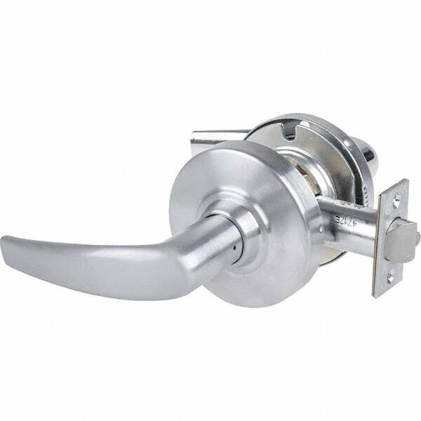 Schlage - Exit Door Lever Lockset for 1-5/8 to 2-1/8" Doors - Exact Tool & Supply