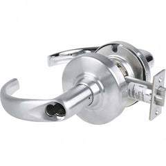 Schlage - Entrance Lever Lockset for 1-5/8 to 2-1/8" Doors - Exact Tool & Supply