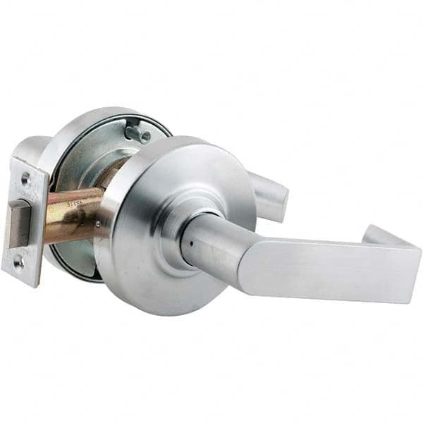 Schlage - Exit Door Lever Lockset for 1-5/8 to 2-1/8" Doors - Exact Tool & Supply