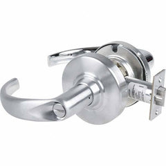 Schlage - Privacy Lever Lockset for 1-5/8 to 2-1/8" Doors - Exact Tool & Supply