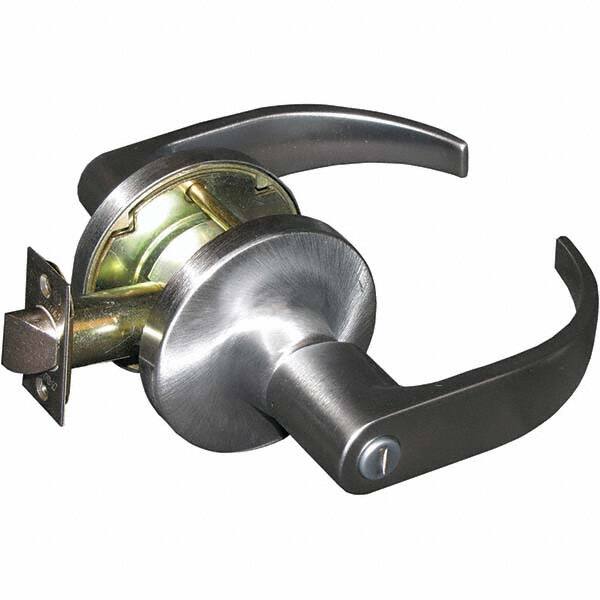 Falcon - Privacy Lever Lockset for 1-5/8 to 2-1/8" Doors - Exact Tool & Supply