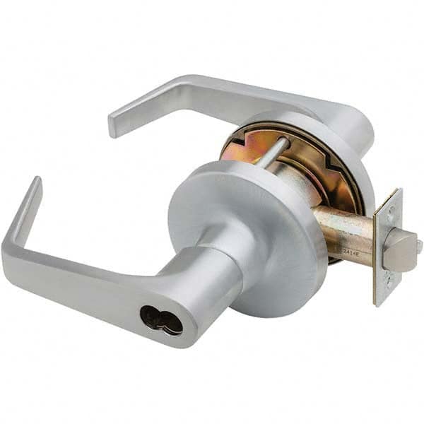 Falcon - Institution Lever Lockset for 1-5/8 to 2-1/8" Doors - Exact Tool & Supply