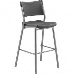 National Public Seating - Stationary Stools Type: Stool with Back Base Type: Standard - Exact Tool & Supply